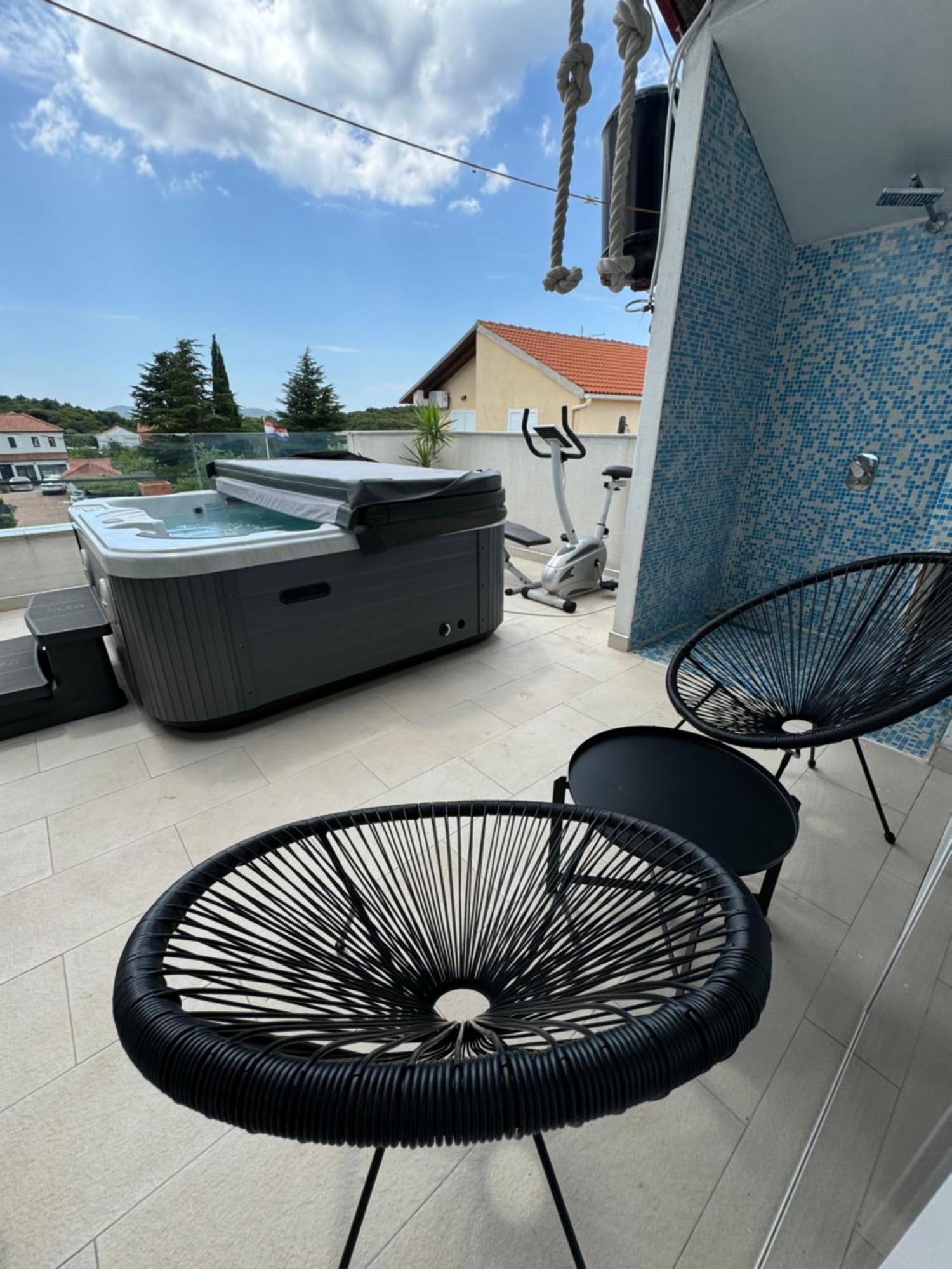 Penhaus Apartman Angelus Drage Пакоштане Екстер'єр фото